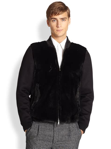 fendi mink bomber|fendi mink bomber jacket.